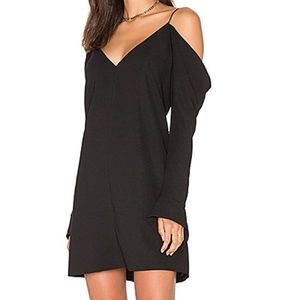C/MEO Collective Black Cold Shoulder Dress M
